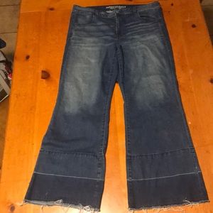 American eagle wide leg (A-line) jeans